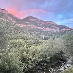 شقة Calmfranc Atico Abuhardillado Con Vistas Al Rio Y La Montana Avistamiento De Ciervos En Pueblo *