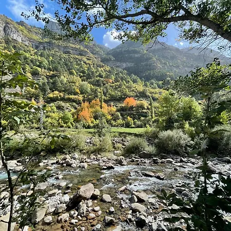 Calmfranc Atico Abuhardillado Con Vistas Al Rio Y La Montana Avistamiento De Ciervos En Pueblo アパート *